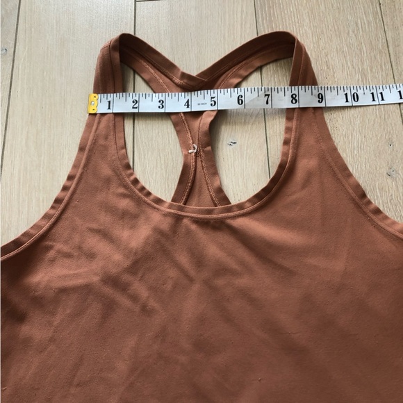 Lululemon Racerback Running Tank Top in Burnt Orange - Picture 3 of 8